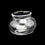 dollhouse glass bowl, mniniatures glass