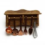 mini kitchen shelf, dollhouse kitchen utensils, dollhouse utensils