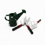mini metal watering can and more tools