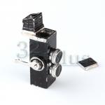 miniature photo camera, dollhouse camera, mini camera replica, vintage camera miniatures