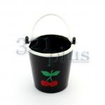 small galvanized bucket, miniature buckets, miniature bathroom scenery supplies