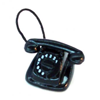 Miniature Telephone for a Dollhouse and Miniature Scene 