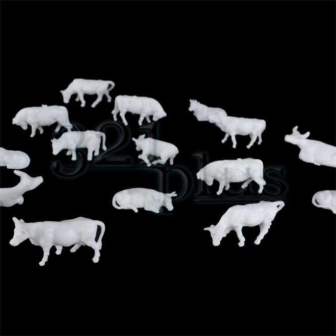 HO Scale Cows | 1:87 Scale Figures 